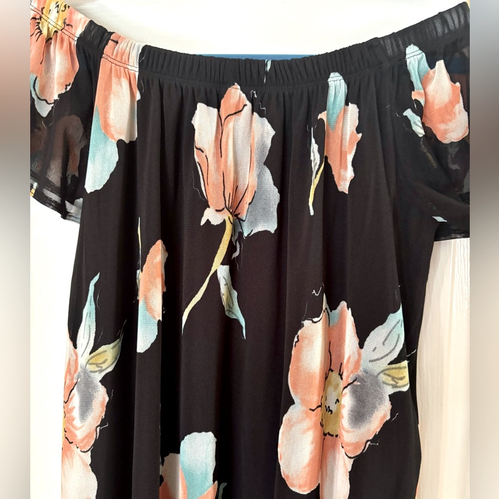 MEGAN OFF THE SHOULDER DRESS - Picture 7 of 8